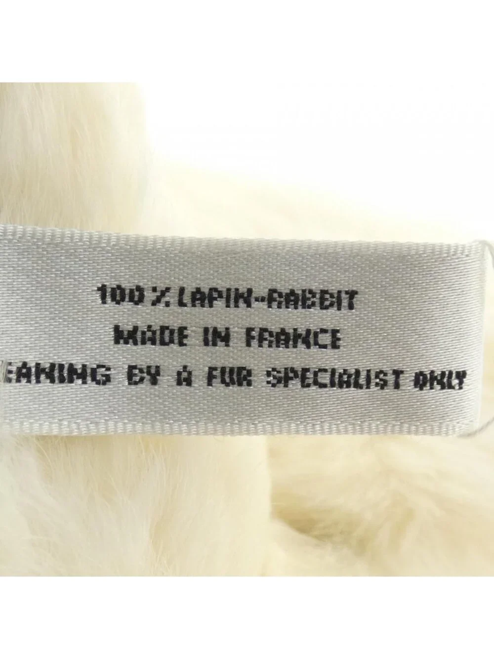 Chanel Scarf White